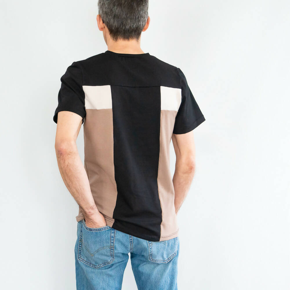 T-shirt homme, 42 au 62, 5 statures – Origan