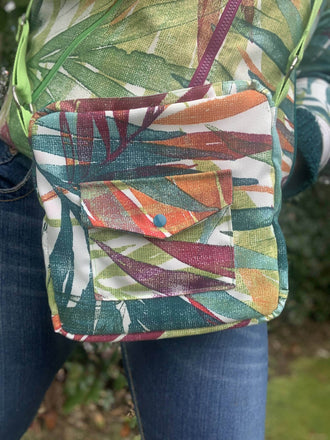 DARLA - La sacoche à bandoulière tailles S, M et L avec motif coloré, patron de couture pdf à télécharger