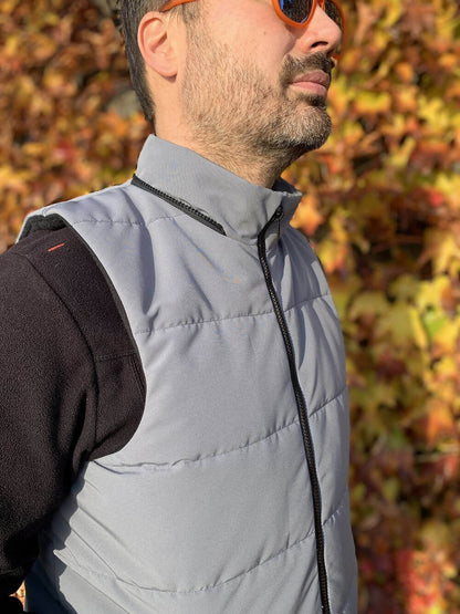 KEZIA - Doudoune sans manches mixte pour adultes du XS au XXXL, patron de couture pdf à télécharger, idéale pour la mi-saison